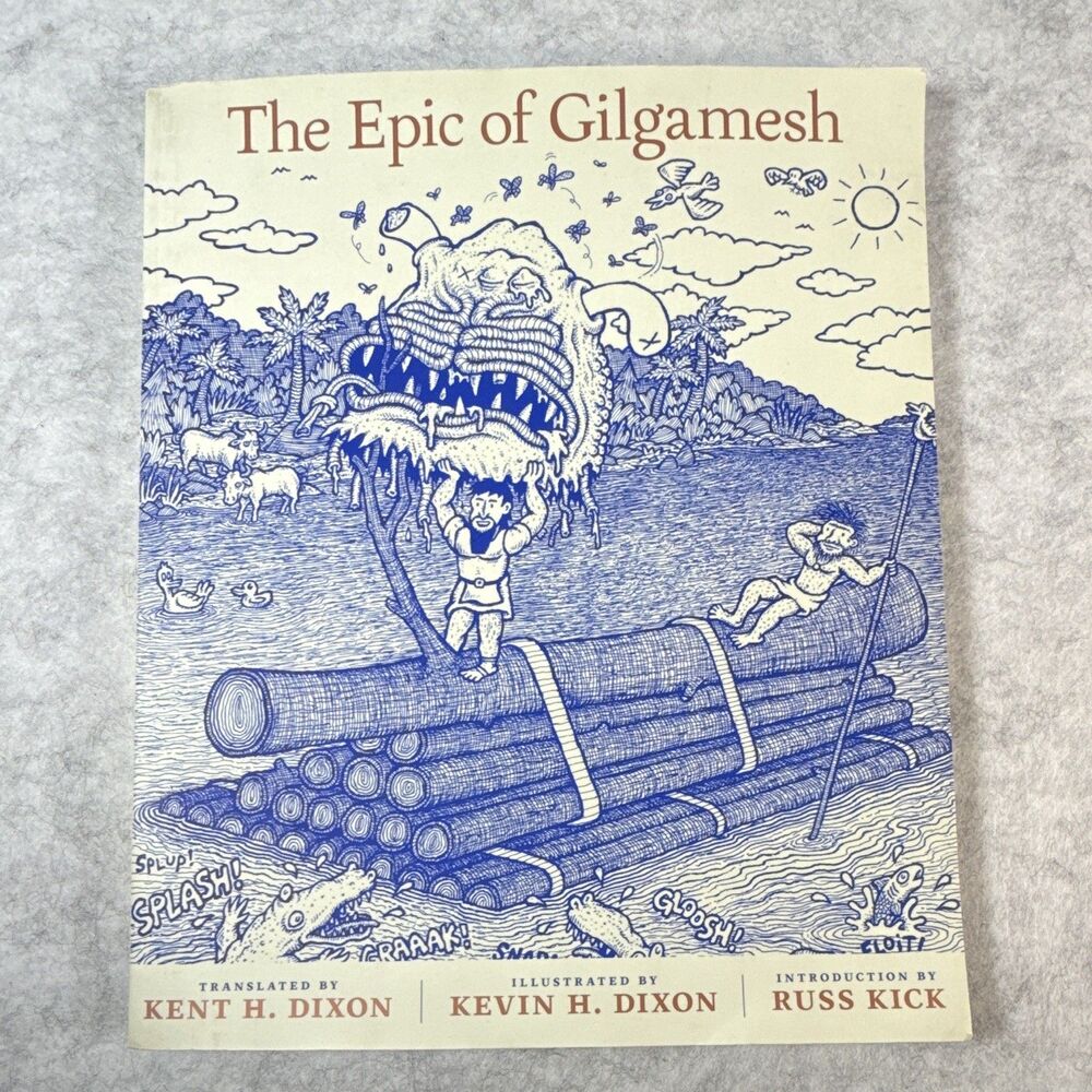 The Epic of Gilgamesh Graphic Canon PB Illus Kent H. Dixon 1st Ed 2018
